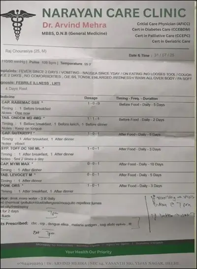 medical certificate 18