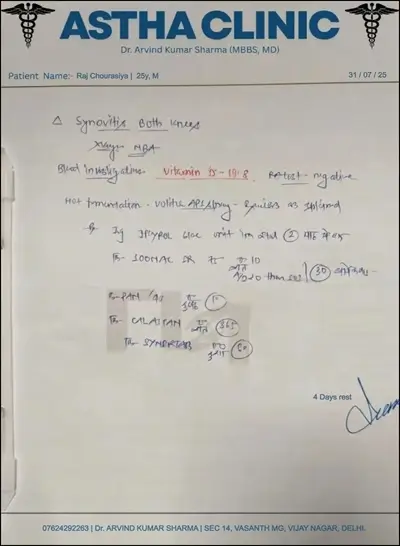 medical certificate 20